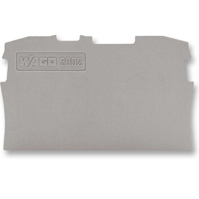 PLAQUE D'EXTREMITE ET INTERMEDIAIRE