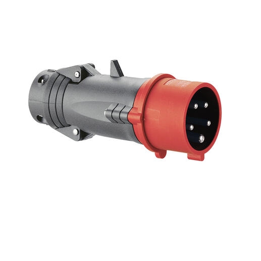 FICHE .D 32A 4P+T 400V PLAST 44