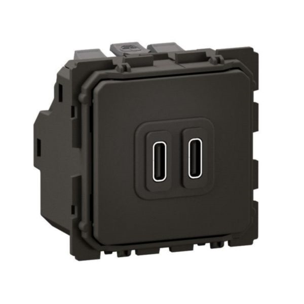 PRISE 2USB CELIANE TYPE-C 20W POWER DELIVERY - BORNES AUTOMATIQUES