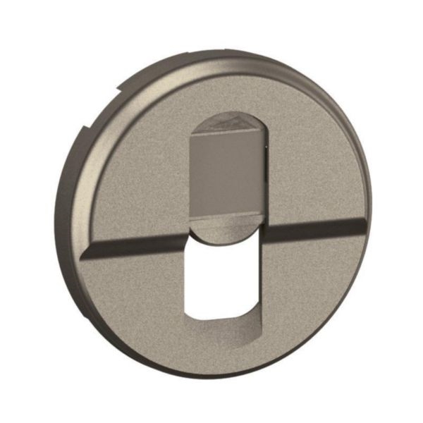 ENJOLIVEUR PRISE SIMPLE RJ45 CELIANE - TITANIUM