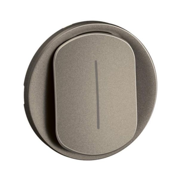 ENJOLIVEUR INTERRUPTEUR VA-ET-VIENT TEMOIN CELIANE - TITANIUM
