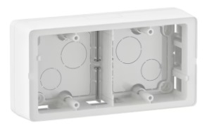 CADRE SAILLIE CELIANE 2 POSTES - BLANC