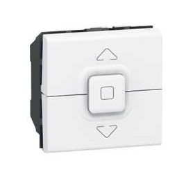 POUSSOIR POUR VOLETS ROULANTS PROG MOSAÏC - 2 MOD - BLANC