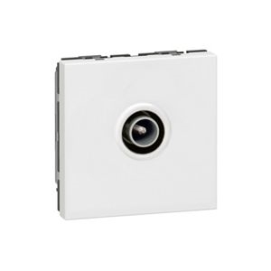PRISE TV PROG MOSAÏC - Ø9,52MM MÂLE - 2 MOD - BLANC RÉF 78782