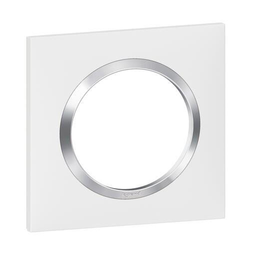 PLAQUE CARRÉE DOOXIE + BAGUE EFFET CHROME