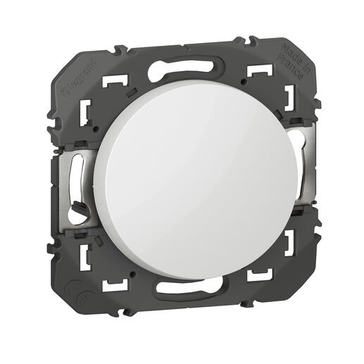 POUSSOIR SIMPLE DOOXIE 6A 250V~ FINITION BLANC