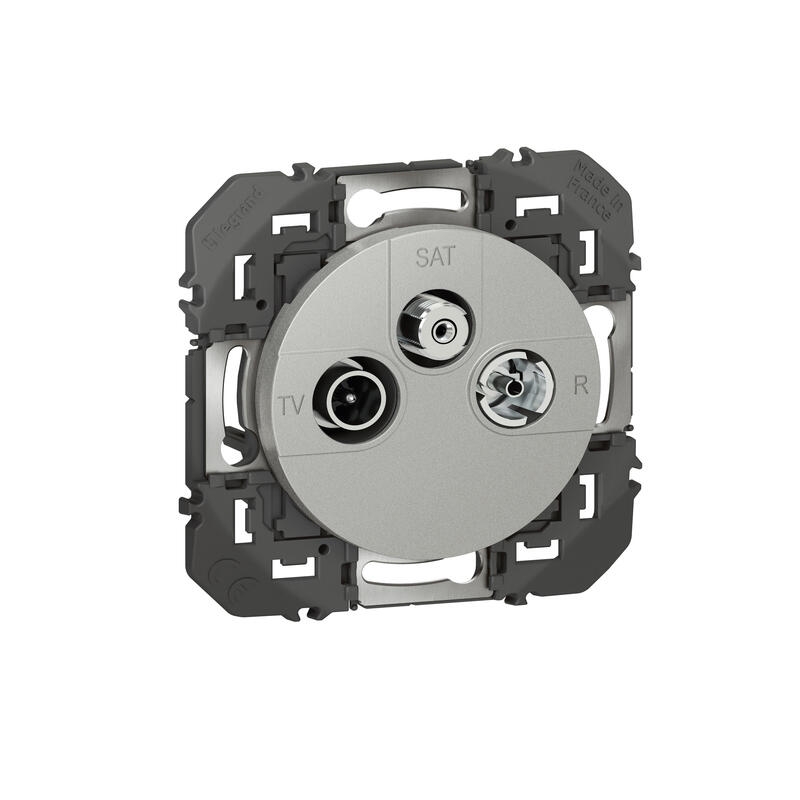 PRISE TV-R-SAT 1 CABLE DOOXIE FINITION ALU