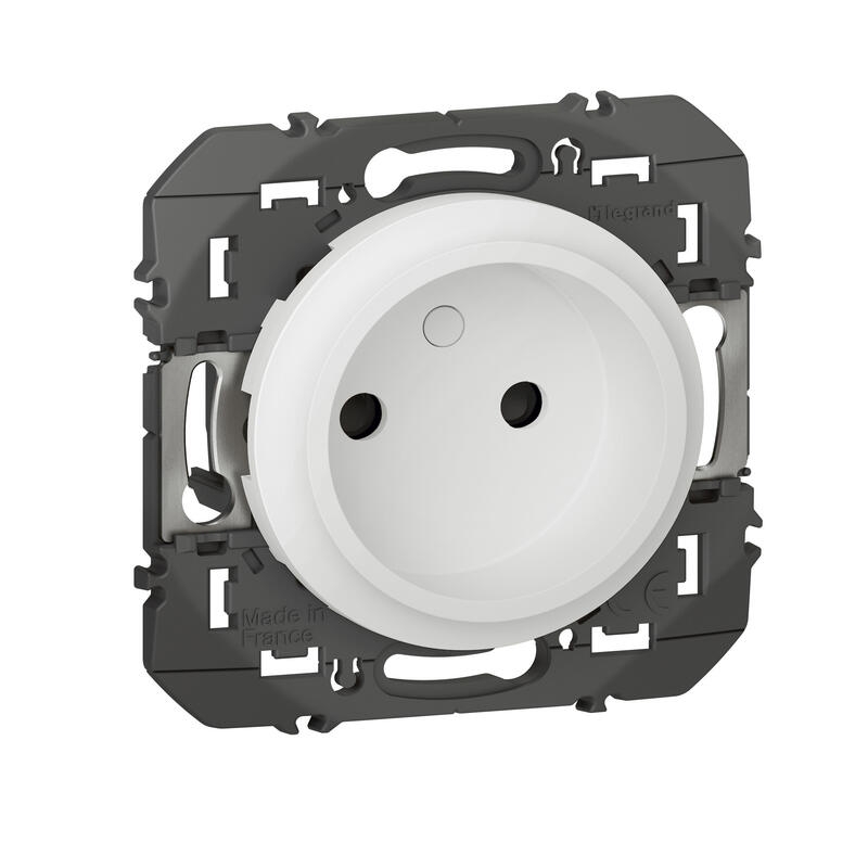 PRISE DE COURANT 2P À PUITS DOOXIE 16A FINITION BLANC