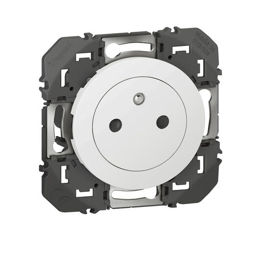 PRISE DE COURANT 2P+T SURFACE DOOXIE 16A FINITION BLANC