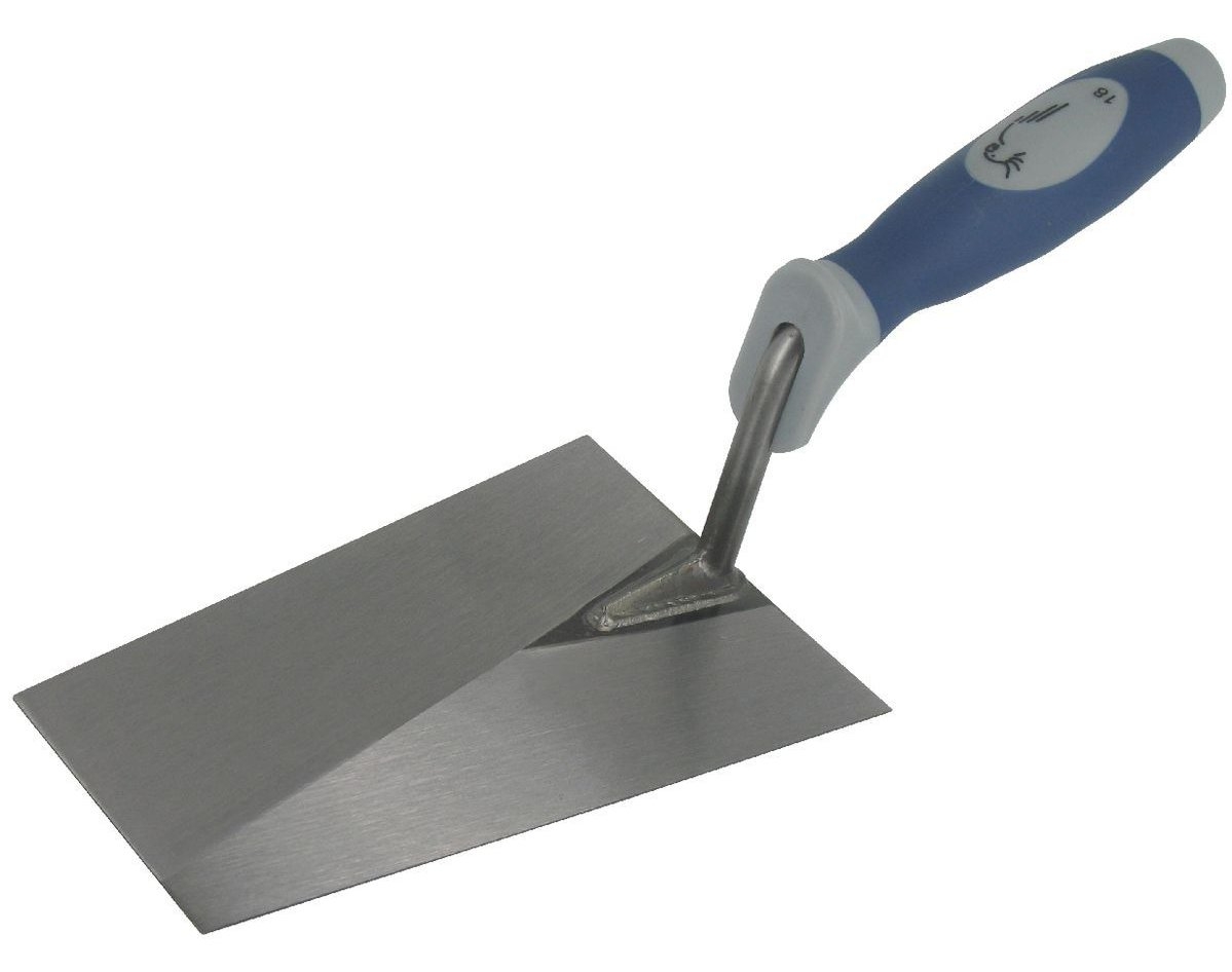 TRUELLE ITALIENNE CARRÉE POIGNÉE BI-MATIÈRE