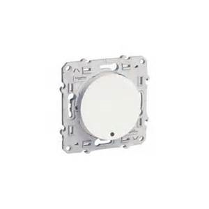 POUSSOIR LUMINEUX BLANC VIS ODACE