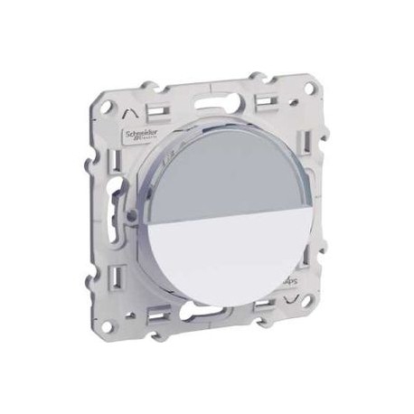 POUSSOIR PORTE-ETIQUETTE BLANC ODACE