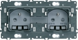 PRISE DE COURANT GALLERY 2P+T DOUBLE