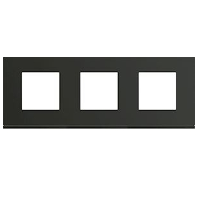 WXP0213 PLAQUE GALLERY PLASTIQUE PEINT 3 POSTES HORIZONTALE 71NIGHT