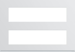 PLAQUE GALLERY PLASTIQUE INJECTE 8 MODULES + 8 MODULES PURE