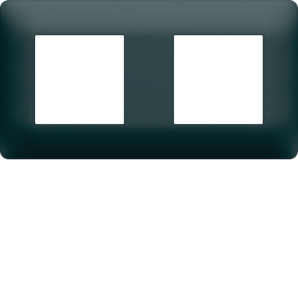 PLAQUE 2 POSTES ESSENSYA ANTHRACITE