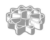 CÂLE À BÉTON RONDE POUR ENROBAGE 25MM