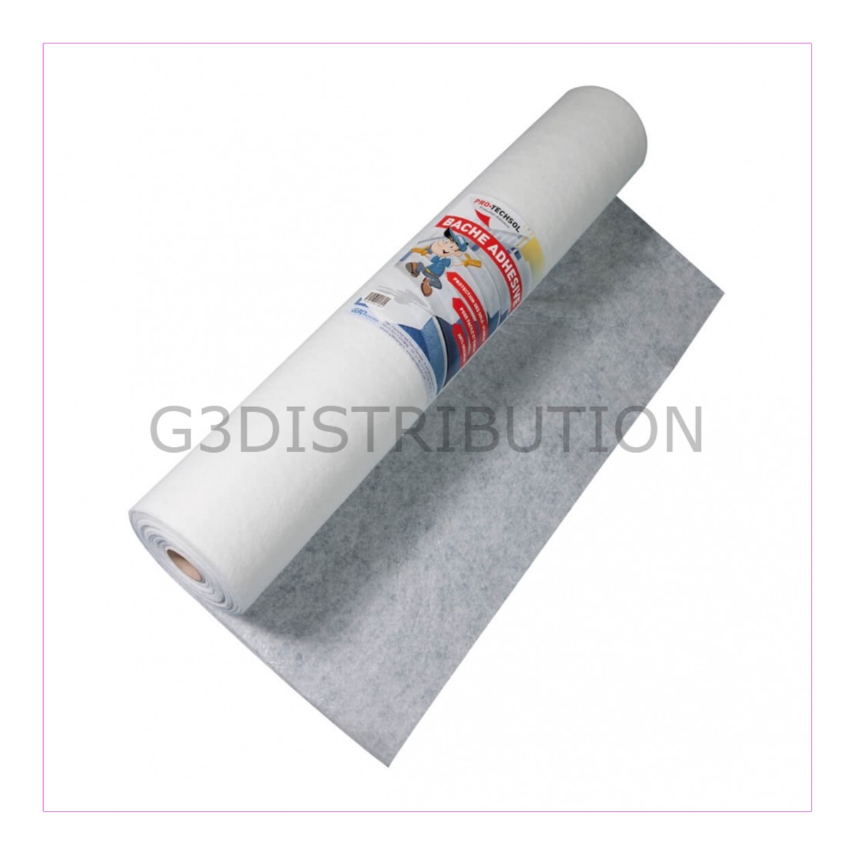 BACHE BLANCHE PROTEC ADHESIVE