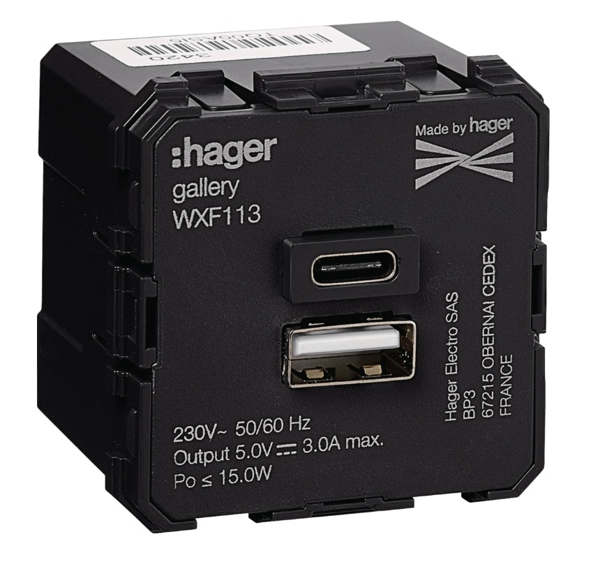 CHARGEUR DOUBLE USB A+C GALLERY