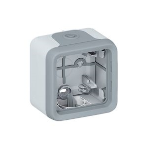 BOÎTIER À EMBOUTS PROG PLEXO COMPOSABLE - 1 POSTE - 1 ENTRÉE, 1 SORTIE