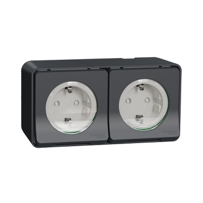 DOUBLE PC 2P+T SCHUKO