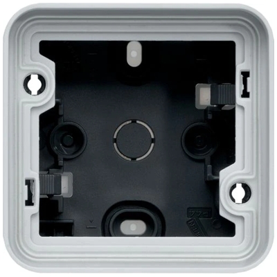 WNA681 BOITE SIMPLE VIDE ASSOCIABLE GRIS CUBYKO