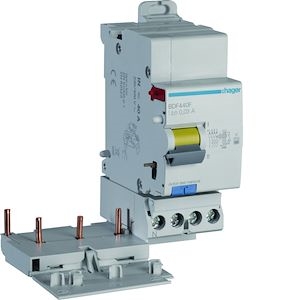 BLOC DIFFERENTIEL 3P+N 40A 30MA TYPE F
