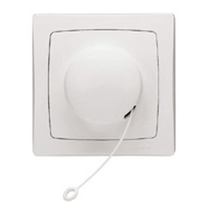 VA-ET-VIENT À TIRAGE APPAREILLAGE SAILLIE COMPLET - BLANC