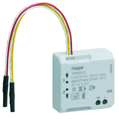 VARIAT. 200W 2FILS + 2ENTREES KNX RADIO