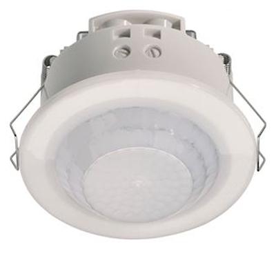 DETECTEUR IR PLAFOND SEMI-ENC. 360 BLANC
