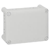 BOITE DE DERIVATION RECTANGULAIRE POUR PRESSE-ETOUPE PLEXO GRIS - 220X170X86MM