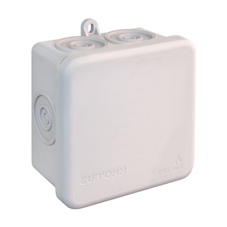 BOITE ETANCHE IP55 80X80X45 960° ENT. DIR