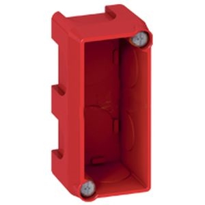 BOÎTE MONOPOSTE BATIBOX MAÇONNERIE POUR MOSAIC OU CÉLIANE 1 MOD PF 40 RÉF 80140