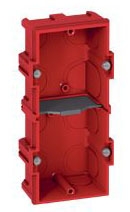 BOÎTE MULTIPOSTE BATIBOX MAÇONNERIE VERT/HORIZ -PROF. 40