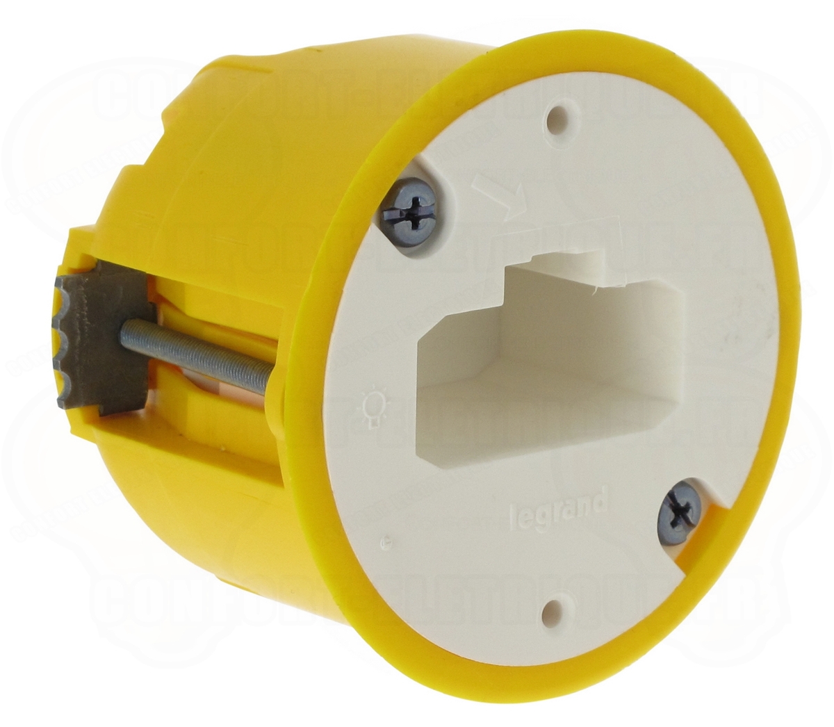 89304 BOITE APPLIQUE BATIBOX DCL PROF:40MM DIAM:54MM COULEUR