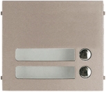 GF2P FACADE 2 BOUTONS POUSSOIR D'APPEL