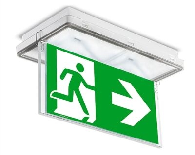 DRAPEAUX DOUBLE FACE BLOC.TECH ONE LIVRE AVEC PICTOGRAMME