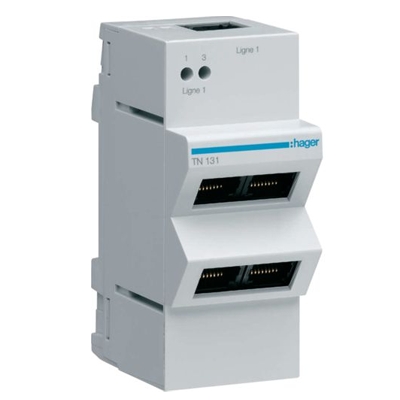 REPARTITEUR TELEPHONE 4 SORTIES RJ45