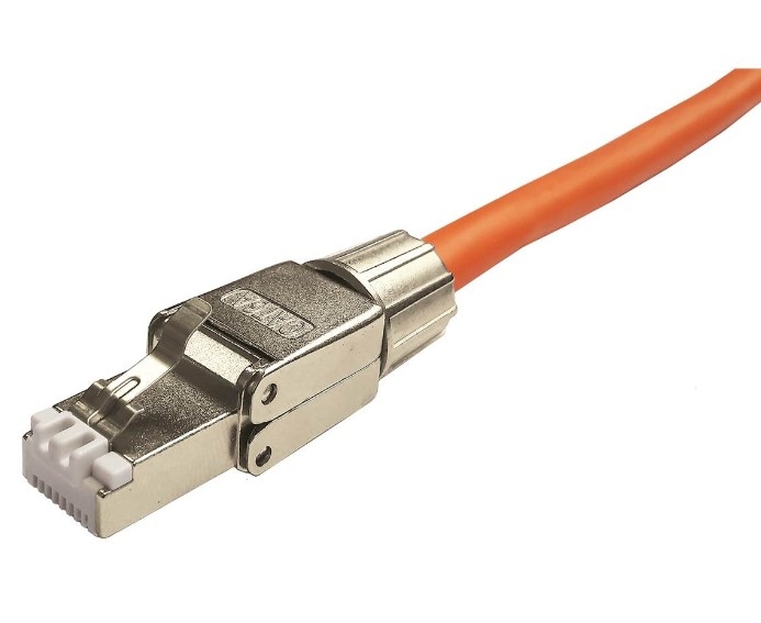 CONNECTEURS RJ45 DE CHANTIER CAT 6A AVEC BAGUE