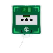 BOITIER BRIS DE GLACE VERT 3 CONTACTS LUMINEUX & SONORE • MEMBRANES DEFORMABLES