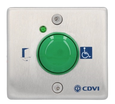 BOUTON POUSSOIR CHOC ENCASTRE SON & LUM BTE 65M