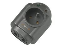 PARASURTENSEUR S1 LAN - 1 PRISE FR + 2 RJ11/45