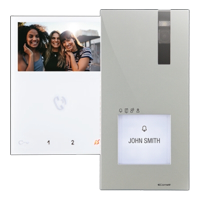 KIT QUADRA 2 FILS MONITEUR MINI MAIN LIBRE COULEUR PRO