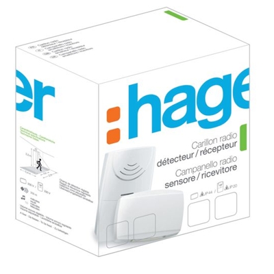 PACK 10 MELODIES+FLASH 230V, DETECTEUR