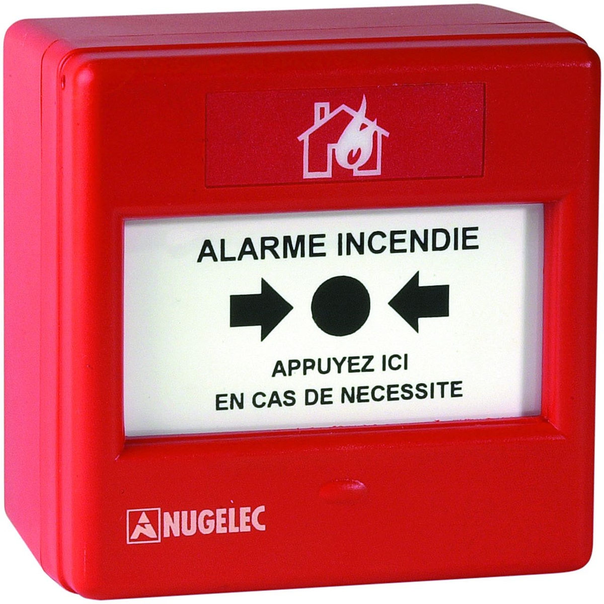 DÉCLENCHEUR MANUEL RADIO. ASSOCIABLE AUX 20 PÉRIPHÉRIQUES RADIO (DM, DS, DL)