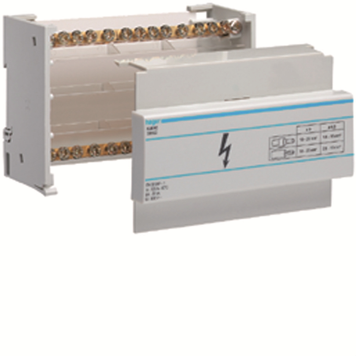 REPARTITEUR A BARRETTE BIPOLAIRE 90A