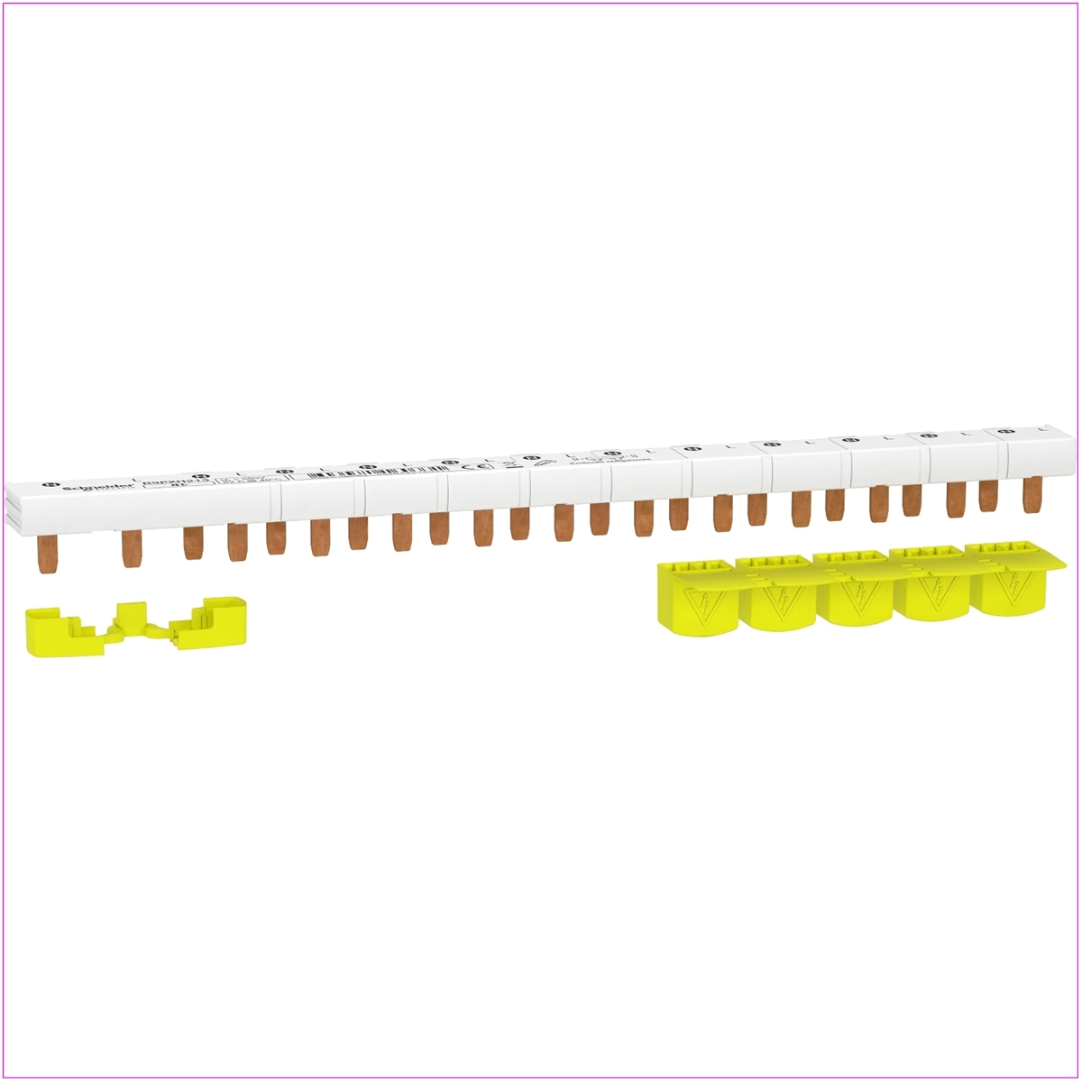 R9PXH213 PEIGNE 1P+N 63A 13 MODULES