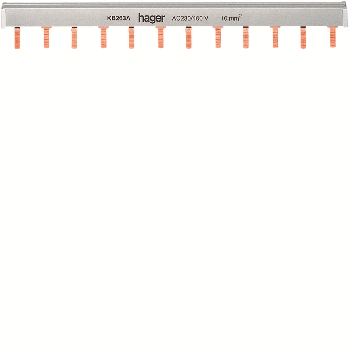BARRE DE PONTAGE BIPOLAIRE 12 MODULES
