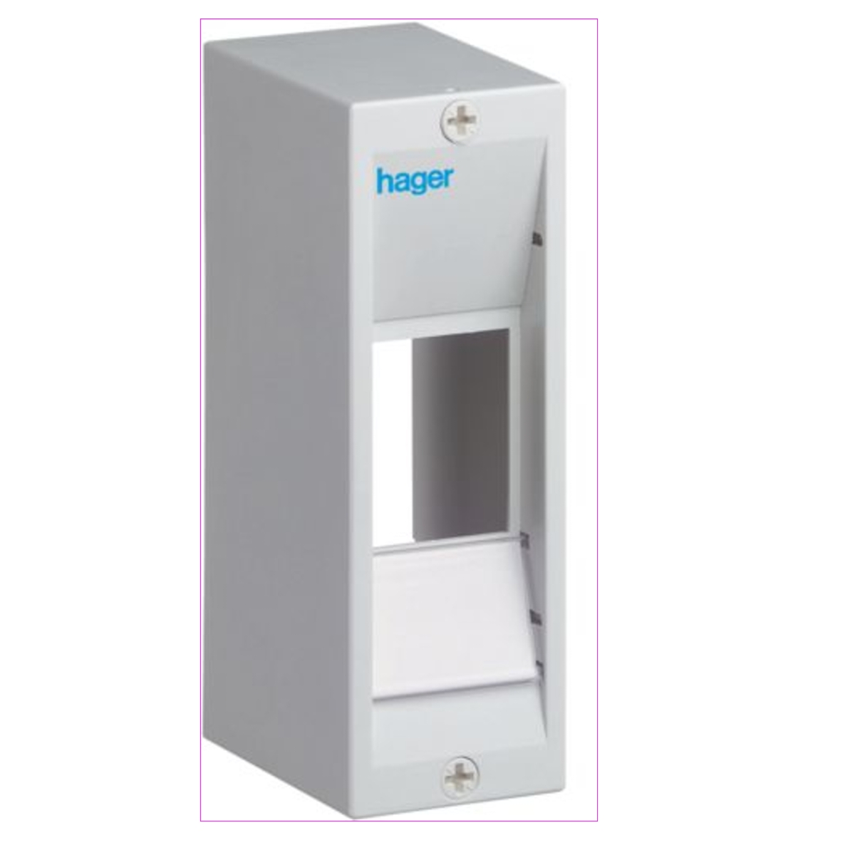 COFFRET CACHE-BORNES 2 MODULES