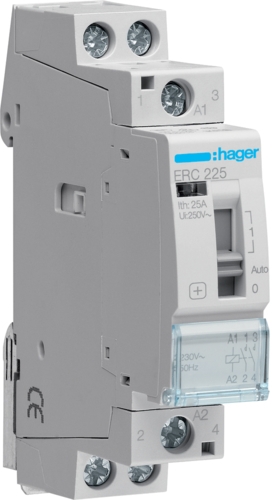 CONTACTEUR 20A 2F 230V AVEC COMMANDE MANUELLE